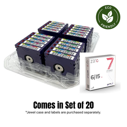 LT0 data cartridge, LTO Ultrium 7 (LTO-7) - Set of 20