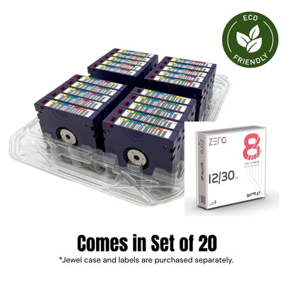 LTO data cartridge, LTO Ultrium 8 (LTO-8) - Set of 20