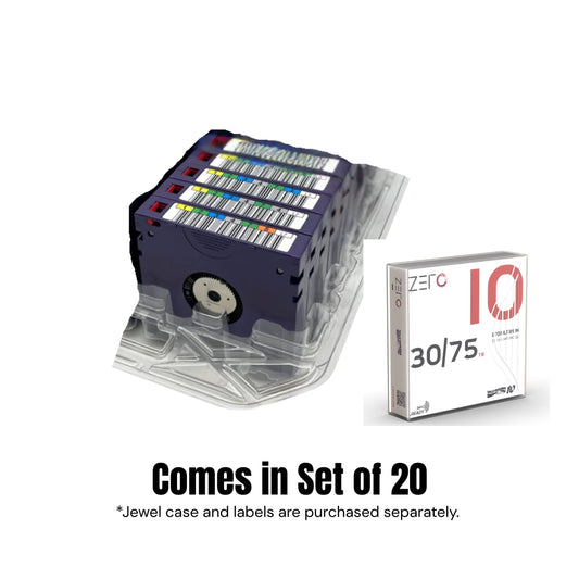LT0 data cartridge, LTO Ultrium 10 (LTO-10) - Set of 5